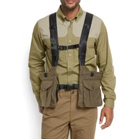 Gilet de chasse d'été à imprimé camouflage, tissu Oxford, imperméable, coupe-vent, respirant, anti-UV, 100% polyester, unisexe, grande qualité