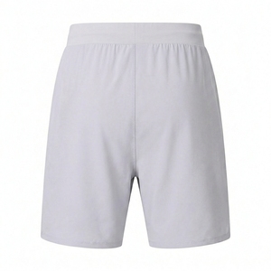 Shorts de pickleball personnalisés pour hommes, 7 pouces, séchage rapide, anti-frottement, respirants, taille élastique, mi-longueur, tricotés, sportifs, OEM ODM - Product Image 2
