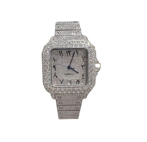 Montre automatique en moissanite très demandée, élégante, pour professionnels, idéale pour la vente en gros - Product Image 2