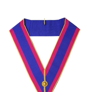 Collar de Masonería de Alta Calidad con Diseño Personalizado, Collar Provincial sin Adornos, Regalia - Product Image 4