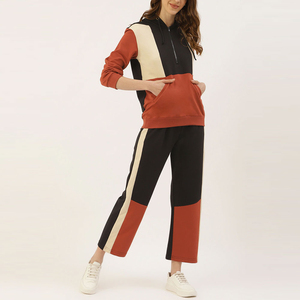 Conjunto Deportivo de Invierno para Mujer, Estampado, para Correr y Uso Diario, Ropa Cómoda para Gimnasio, 100% Algodón - Product Image 1