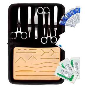 Kit de pratique de suture manuel en acier chirurgical personnalisé Salaar Industry avec coussinet de peau certifié CE pour étudiants en médecine - Product Image 3
