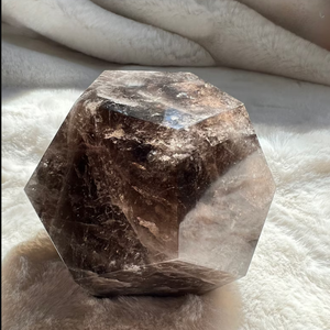 Cristal de Cuarzo Ahumado Natural en Forma de Dodecaedro, Piedra Geométrica, Dodecaedro de Ágata, Gema Curativa, Venta al Por Mayor - Product Image 4