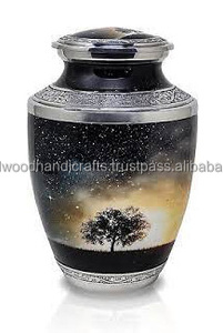 Urnas de latón para adultos de nuevo diseño, urnas hechas a mano para urnas decorativas para hombres y mujeres, urnas funerarias - Product Image 2