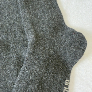 HONGOU Crew <b>Socks</b> Dark Grey Thick Wool Knitted Thermo Winter Casual Wear for Adults - Product Image 2