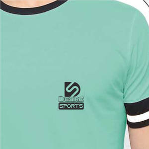 T-shirt pour homme personnalisé avec logo imprimé, 100 % coton, col rond, coupe classique, service OEM personnalisé, couleur unie, respirant, écologique - Product Image 5
