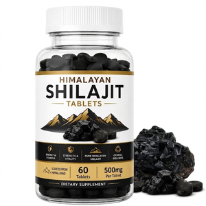 Comprimés de Shilajit de l'Himalaya de qualité supérieure, haute puissance, qualité alimentaire, favorisent l'énergie et la résistance naturelles - Product Image 2