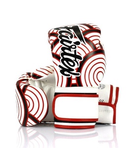 นวมชกมวย Fairtex แบบสั่งทำพิเศษ หนังแท้ สำหรับมวยไทย รุ่นใหม่ พิมพ์ลาย Fairtex สำหรับฝึกซ้อม รุ่น RL-BG-279 - Product Image 1
