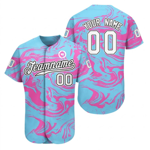 Wholesale Price Custom Logo <b>Cheap</b> Men Blank Baseball Jersey Customized Design and Logo Baseball Jersey - Product Image 1