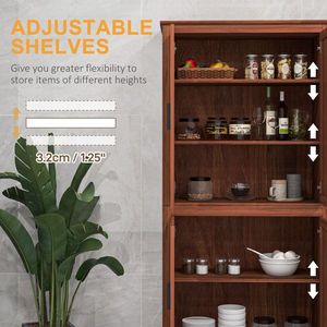 Mobile Bar in Stile Classico Cinese con Cassetti e Ante Piatte per Soggiorno e Uso Domestico - Product Image 6