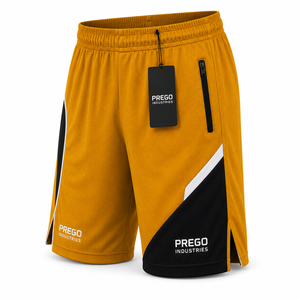 Shorts de sport pour hommes, légers, respirants, écologiques, à séchage rapide, pour la course à pied, la remise en forme et l'entraînement, avec taille élastique en dentelle, OEM - Product Image 2