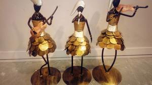 Escultura de Ángel Bailarina de Ballet, Estilo Danza Moderna, Adorno Musical y Artístico para el Hogar, Modelo de Metal de Lujo para Decoración de Habitaciones - Product Image 5