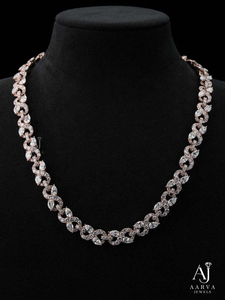 สร้อยคอแบบ Cuban Link สีโรสโกลด์ ประดับเพชรโมอิสซาไนต์ สไตล์ฮิปฮอป เงินแท้ 925 ชุบโรเดียม เหมาะสำหรับทั้งชายและหญิง ของขวัญสำหรับงานปาร์ตี้หรืองานแต่งงาน - Product Image 5