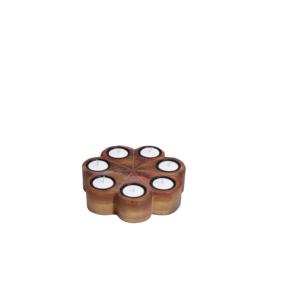 Portavelas de madera de primera calidad para bodas, eventos festivos, fiestas, regalos, elegante candelabro para el hogar, restaurante, mesa. - Product Image 4