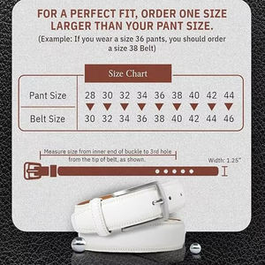 Ceinture en cuir de vachette pour homme, style décontracté et haut de gamme, avec boucle carrée argentée, personnalisable, look simple et attrayant, au meilleur prix - Product Image 6