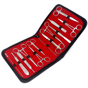 Kit d'instruments chirurgicaux MEDSPO pour la dissection et la retraitement des sutures en chirurgie mineure, certifié CE, réutilisable - Product Image 1