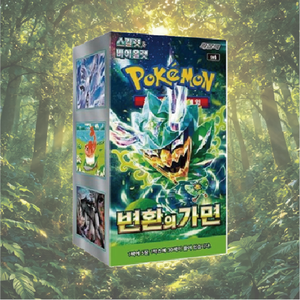 Pokemoned Sv6 Card Change of Mask Pack, 30 Paquetes de Cartas Coleccionables, Edición Coreana, Material de Papel, para Jugadores y Coleccionistas - Product Image 1