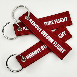 Llaveros Promocionales Personalizados Bordados, Llaveros de Tela Jet con Bordado, Anillo Porta Llaves - Product Image 6