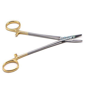 Portaagujas Quirúrgico de Acero Inoxidable con Bloqueo, Pinzas Hemostáticas, Portaagujas Quirúrgico - Product Image 2