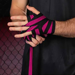 Vendas de boxeo de alta calidad y gran comodidad, con soporte de muñeca elástico ajustable, patrón impreso, precio económico, ¡las más vendidas! - Product Image 4