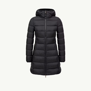Solid Black Plus Size High Quality Unisex <b>Winter</b> Hooded Zipper Puffer <b>Jacket</b> 100% Filled <b>Waterproof</b> Quick Dry Reversible - Product Image 1