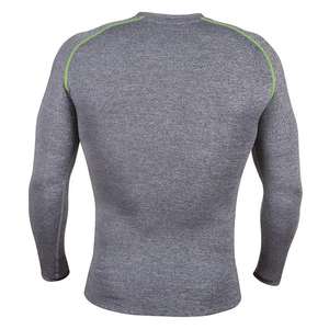 CAPRA INTERNATIONAL Chaqueta de Compresión para Hombre, Manga Corta, Transpirable, Ecológica, Antibacteriana, Top Rashguard, Control de Humedad - Product Image 3