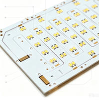 Carte de rétroéclairage LED bicolore pour écrans LCD 12V/24V DC, rétroéclairage d'écran personnalisé MCPCB pour téléviseurs et écrans industriels