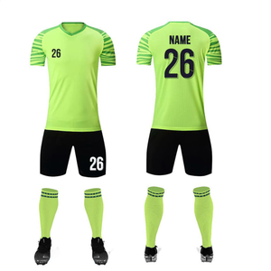 Ensemble de maillot de football bleu clair pour hommes, short marine, impression par sublimation, respirant, spandex, polyester, tenue d'équipe pour adultes, AUSSIE EDGE APPAREL - Product Image 3