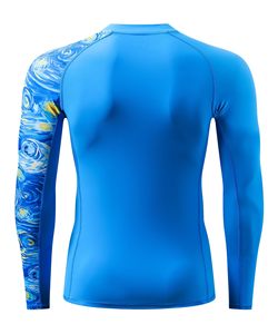 Wholesale Custom Womens long Sleeve Rashguard Sublimation Quick Dry UV Protection Swim Surf OEM Sportswear OEM Wholesale - Product Image 2