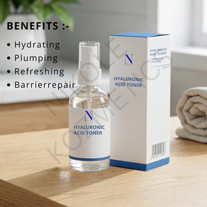 Tónico de Ácido Hialurónico, Crema Antipigmentación, Corrector de Manchas Oscuras, Hidratante Facial para un Tono Uniforme, Radiante y Luminoso - Product Image 3