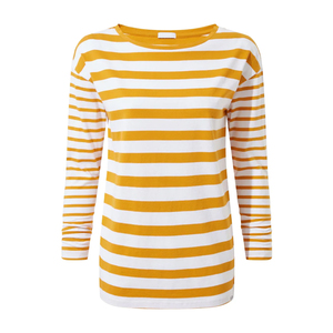 Camisetas de Manga Larga para Mujer, Cuello Redondo, Algodón Liso, Casuales de Otoño e Invierno / Camisetas Deportivas Transpirables de Moda para Mujer - Product Image 3