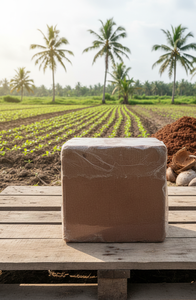 Bloc de fibre de coco en vrac pour l'agriculture, 5 kg, faible EC <0.5, vente en gros USA, directement de l'usine - Product Image 5