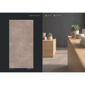 Dalles en pierre frittée pleine masse Vistaar Breccia Beige 1200x2400mm, grandes tuiles pour murs de luxe, extérieur, salle de bain, hôtel - Product Image 5