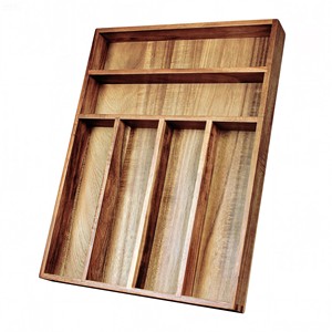 Organizador de Especias con Cajones de Madera de Mango al por Mayor - Acabado Natural Miel - Product Image 1