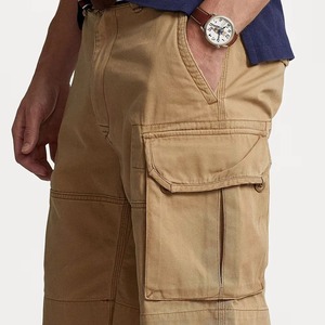 Shorts cargo pour hommes avec logo imprimé personnalisé, décontractés, pour l'extérieur, tissu léger, best-seller, motif uni - Product Image 5