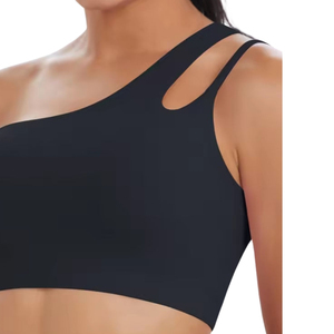 Nuevo sujetador deportivo de yoga con espalda descubierta y hombros descubiertos, tela elástica, alta calidad, transpirable, con soporte, cómodo y sin costuras. - Product Image 5