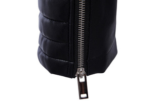 Chaqueta de Cuero Casual de Negocios con Capucha para Hombre, de Alta Calidad, Estilo Motociclista, Otoño-Invierno 2023, Nueva - Product Image 2