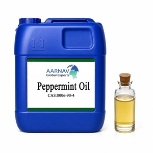 น้ำมันหอมระเหยเปปเปอร์มิ้นท์บริสุทธิ์ AARNAV Global Exports 100% สกัดด้วยไอน้ำ สำหรับอโรมาเธอราพีและนวดตัว เหมาะสำหรับทุกสภาพผิว - Product Image 1
