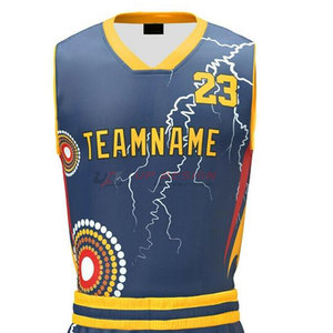 Uniforme de Baloncesto Sublimado Transpirable 100% Poliéster, Personalizado, de Alta Calidad, Ropa Deportiva Unisex para Adultos - Product Image 4