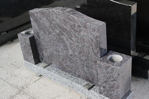 Monument funéraire en granit bleu <span class=keywords><strong>Baham</strong></span>, design Norvège, pierre tombale commémorative à vendre - Product Image 5