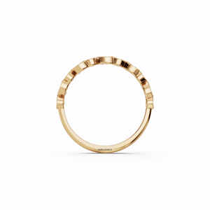 Bague de fiançailles et de mariage demi-éternité classique en diamant de laboratoire rond pour femme, or 10K 14K 18K, argent 925 935 plaqué rhodium - Product Image 4