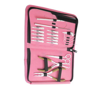 Kit de alicates para extensiones de cabello con múltiples herramientas de estilismo para profesionales de salones, peluqueros y centros de formación en belleza - Product Image 1