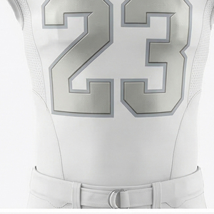 Uniformes de Fútbol Americano Sublimados Personalizados de Fábrica OEM, Manga Corta, Transpirables, de Secado Rápido y Alta Elasticidad para Entrenamiento - Product Image 2