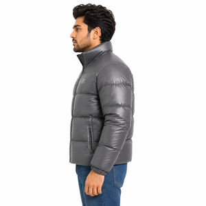 Chaqueta Acolchada Personalizada para Hombre, Chaqueta de Invierno Ligera y Aislante, Cortavientos, con Cierre Completo, Ropa Exterior Cálida, Fabricante de Chaquetas para Hombre OEM - Product Image 2
