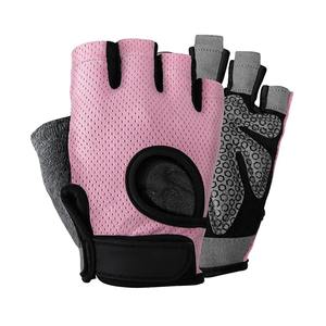 Guantes de Gimnasio Unisex de Medio Dedo, Profesionales, de Cuero y Poliéster, para Entrenamiento, Fitness y Levantamiento de Pesas, Gran Venta - Product Image 3