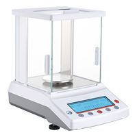 Balanza Analítica Digital Electrónica de Alta Precisión 120g x 0.1mg para Joyería, 4 Unidades (g/oz/ct/mg) Modelo D0100X3B2SJ