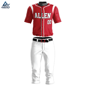 Uniformes de Béisbol 2026 de Poliéster Resistente con Nombre, Número y Logotipo Personalizados para Equipos Deportivos, Producto Nuevo y Moderno de Alto Rendimiento - Product Image 2