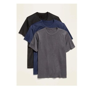 เสื้อยืดผู้ชายผ้าคอตตอน 100% ทรงลำลอง แขนเสื้อแบบดรอปโชว์เดอร์ ทรงปกติ เนื้อผ้าหนา ระบายอากาศได้ดี ส่งออกจากบังกลาเทศ - Product Image 6