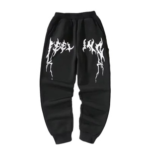 Top Quality New 3D Printed Sweatpants Customize Design Breathable <b>Men's</b> Pants 2025 100% Cotton Stylish <b>Man</b> <b>Trouser</b> - Product Image 1