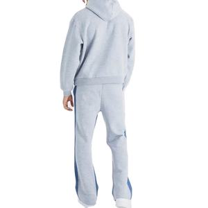 Nouveau survêtement de jogging en molleton 100% coton pour homme, coupe ajustée, logo personnalisable, décontracté pour l'hiver - Product Image 2